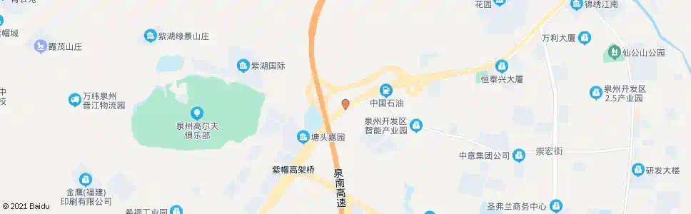 泉州高尔夫球场_公交站地图_泉州公交_妙搜公交查询2025