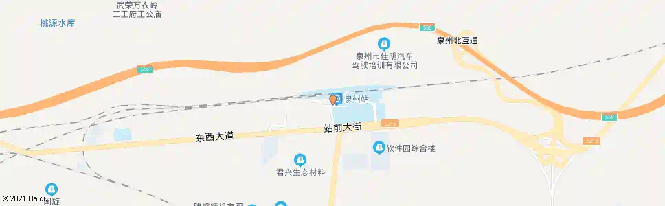 泉州南安火车站路口_公交站地图_泉州公交_妙搜公交查询2025
