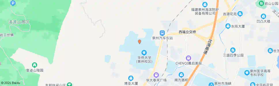 泉州华园北路_公交站地图_泉州公交_妙搜公交查询2025