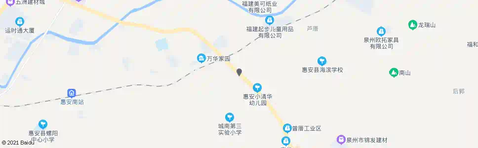 泉州松星路口_公交站地图_泉州公交_妙搜公交查询2025
