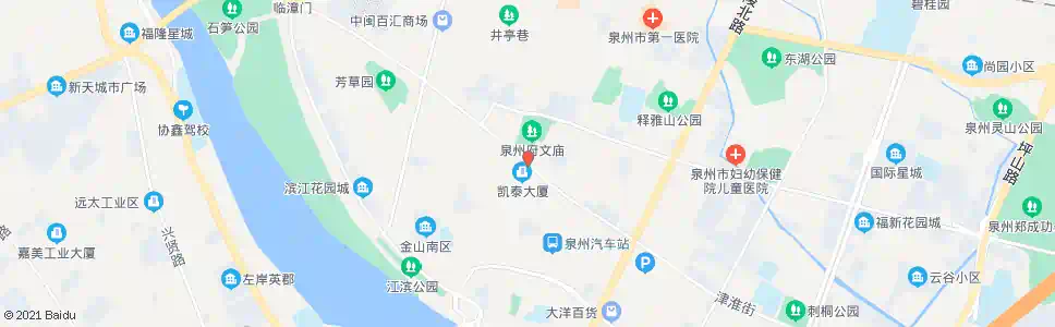泉州府文庙_公交站地图_泉州公交_妙搜公交查询2025