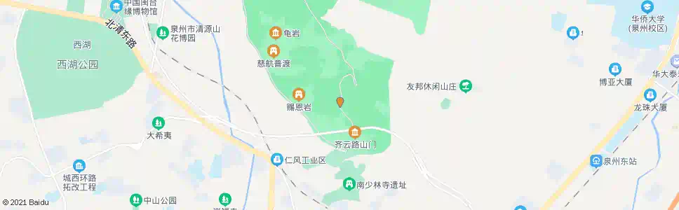 泉州靶场路口_公交站地图_泉州公交_妙搜公交查询2025