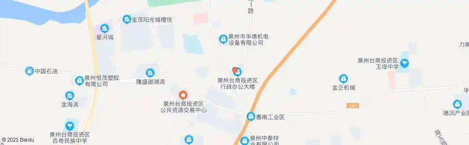 泉州泉州台商投资区_公交站地图_泉州公交_妙搜公交查询2025