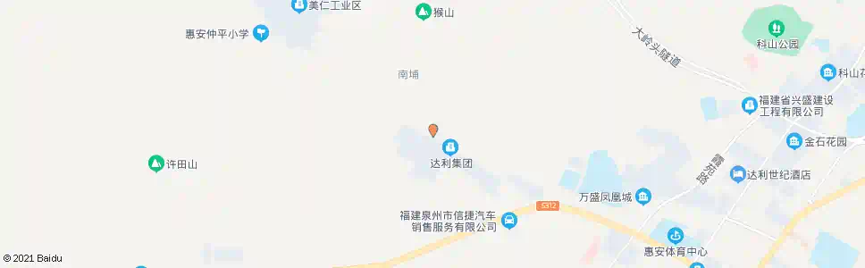 泉州石码村(达利饮料厂)_公交站地图_泉州公交_妙搜公交查询2025
