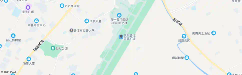 泉州泉州晋江国际机场_公交站地图_泉州公交_妙搜公交查询2025