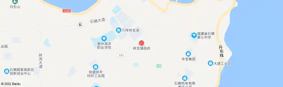 泉州祥芝_公交站地图_泉州公交_妙搜公交查询2025