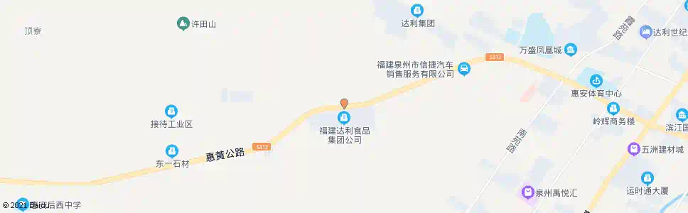 泉州达利厂(三期)_公交站地图_泉州公交_妙搜公交查询2025