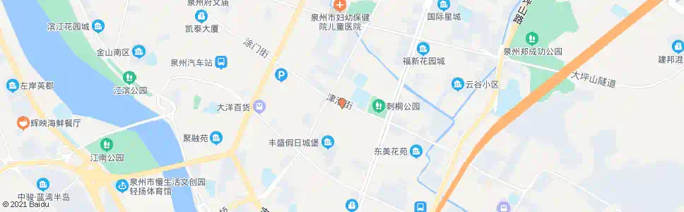 泉州水利大厦_公交站地图_泉州公交_妙搜公交查询2025