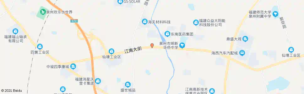泉州寨仔_公交站地图_泉州公交_妙搜公交查询2025