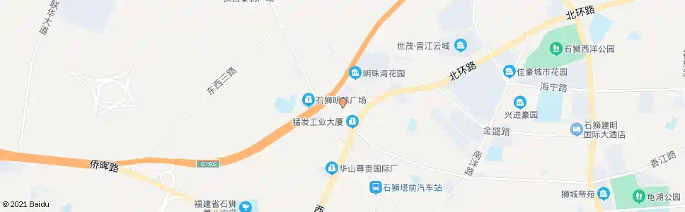 泉州华山环岛_公交站地图_泉州公交_妙搜公交查询2025