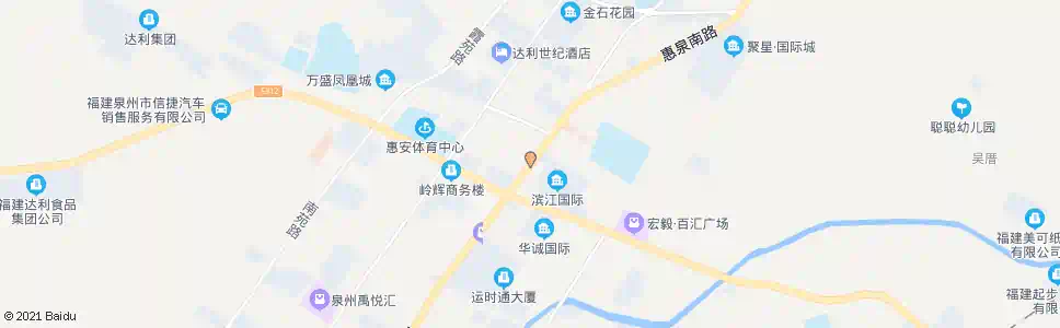 泉州中总商住区_公交站地图_泉州公交_妙搜公交查询2025