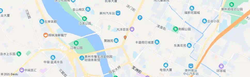 泉州西门车站_公交站地图_泉州公交_妙搜公交查询2025