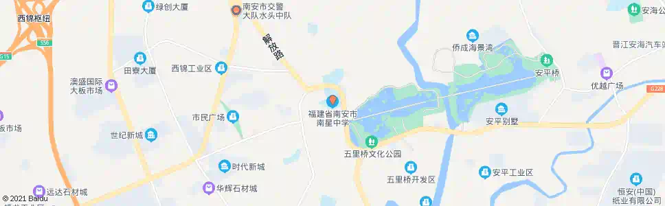 泉州南区中学_公交站地图_泉州公交_妙搜公交查询2025
