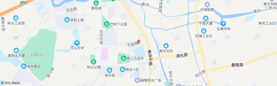 泉州晋江一中_公交站地图_泉州公交_妙搜公交查询2025