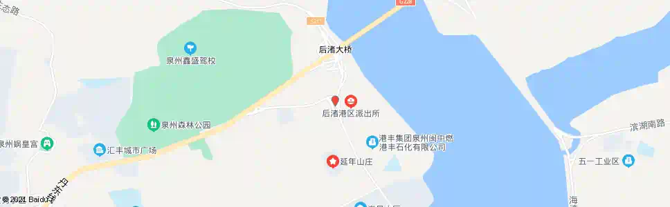 泉州后渚_公交站地图_泉州公交_妙搜公交查询2025