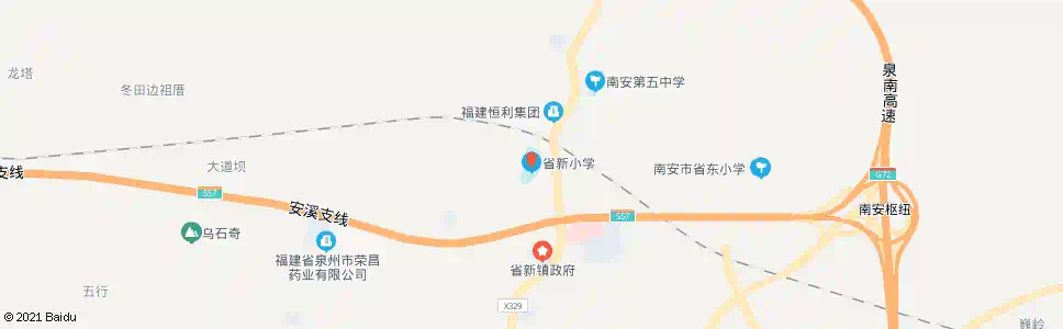 泉州省新小学_公交站地图_泉州公交_妙搜公交查询2025
