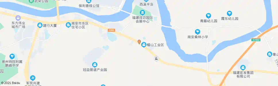 泉州帽山_公交站地图_泉州公交_妙搜公交查询2025
