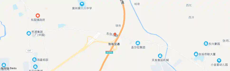 泉州塘南村_公交站地图_泉州公交_妙搜公交查询2025