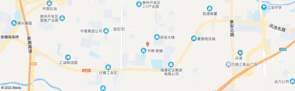 泉州崇荣街_公交站地图_泉州公交_妙搜公交查询2025