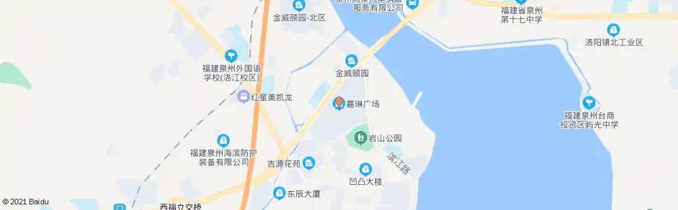 泉州嘉琳广场_公交站地图_泉州公交_妙搜公交查询2025