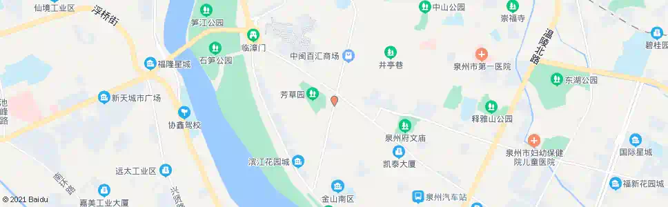 泉州芳草园_公交站地图_泉州公交_妙搜公交查询2025