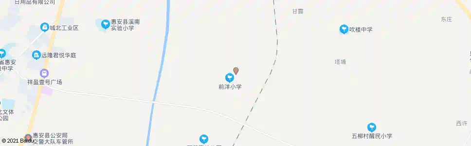 泉州前洋村_公交站地图_泉州公交_妙搜公交查询2025