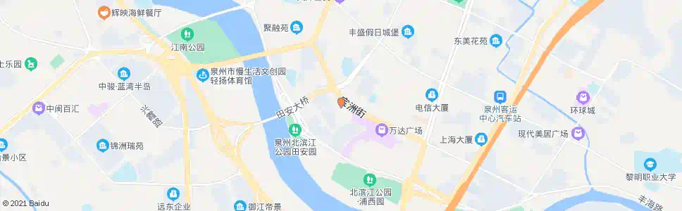 泉州东南医院_公交站地图_泉州公交_妙搜公交查询2025