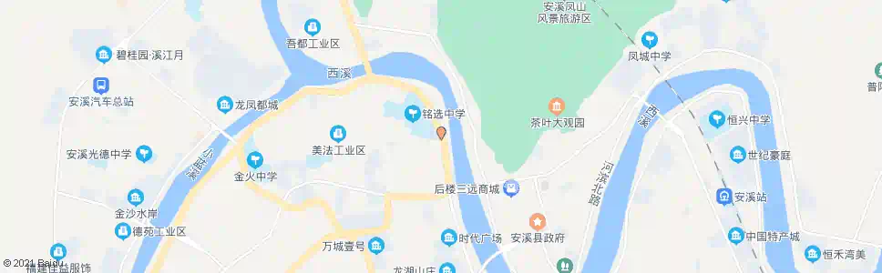 泉州铭选中学_公交站地图_泉州公交_妙搜公交查询2025