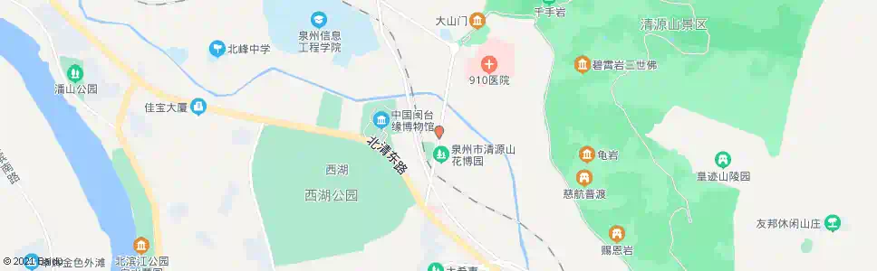 泉州花博园_公交站地图_泉州公交_妙搜公交查询2025