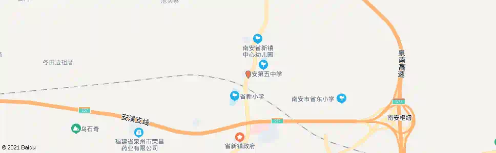 泉州省新街_公交站地图_泉州公交_妙搜公交查询2025