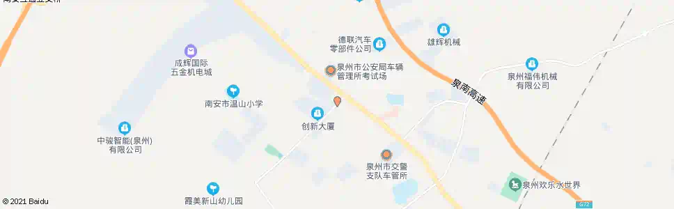 泉州光电基地路口_公交站地图_泉州公交_妙搜公交查询2025