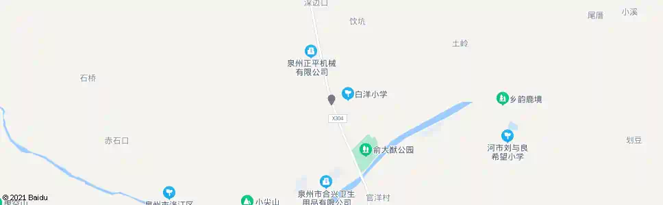 泉州白洋_公交站地图_泉州公交_妙搜公交查询2025