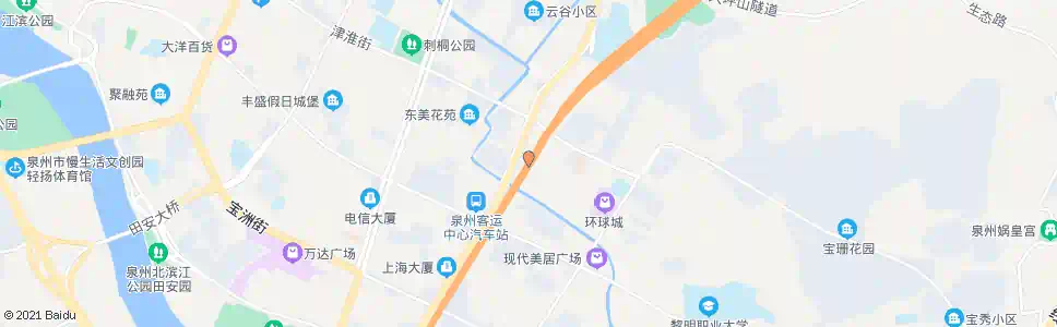 泉州院前公交站_公交站地图_泉州公交_妙搜公交查询2025