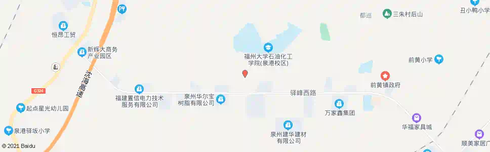泉州前烧村_公交站地图_泉州公交_妙搜公交查询2025