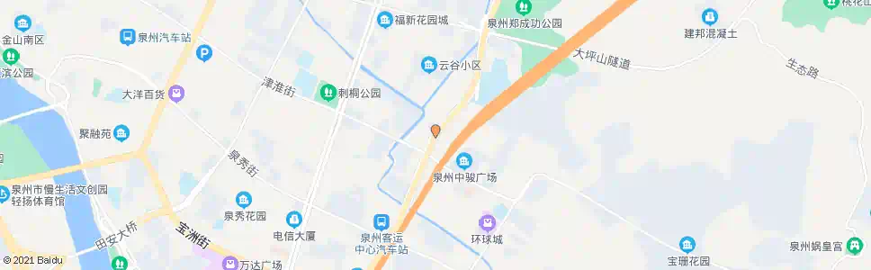 泉州云谷工业区_公交站地图_泉州公交_妙搜公交查询2025
