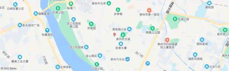 泉州新门街头_公交站地图_泉州公交_妙搜公交查询2025
