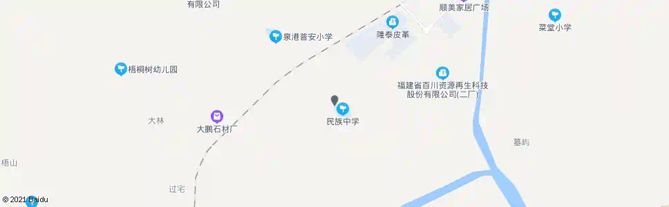 泉州民族中学_公交站地图_泉州公交_妙搜公交查询2025