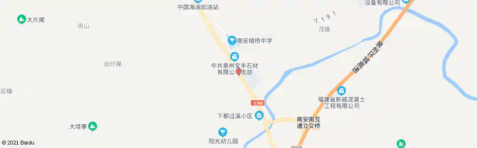 泉州田山_公交站地图_泉州公交_妙搜公交查询2025