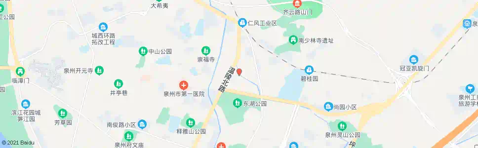 泉州风南村_公交站地图_泉州公交_妙搜公交查询2025