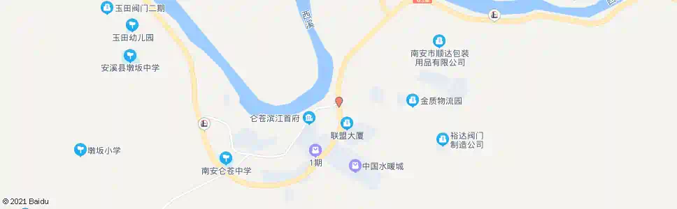 泉州坑口_公交站地图_泉州公交_妙搜公交查询2025
