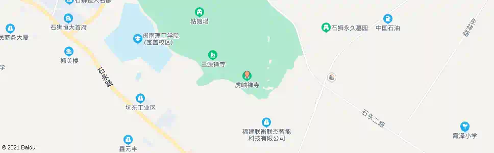 泉州塔石(虎岫禅寺路口)_公交站地图_泉州公交_妙搜公交查询2025
