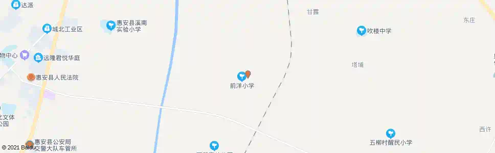 泉州前洋村口_公交站地图_泉州公交_妙搜公交查询2025