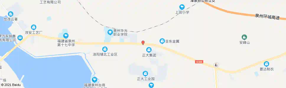 泉州白沙路口_公交站地图_泉州公交_妙搜公交查询2025