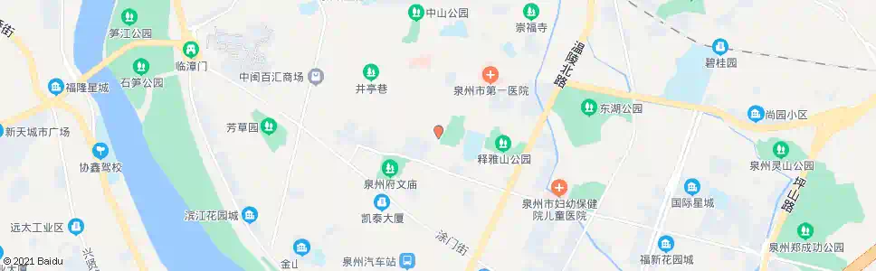 泉州承天寺_公交站地图_泉州公交_妙搜公交查询2025
