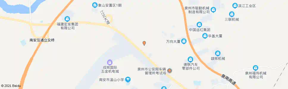 泉州滨江大道西段_公交站地图_泉州公交_妙搜公交查询2025