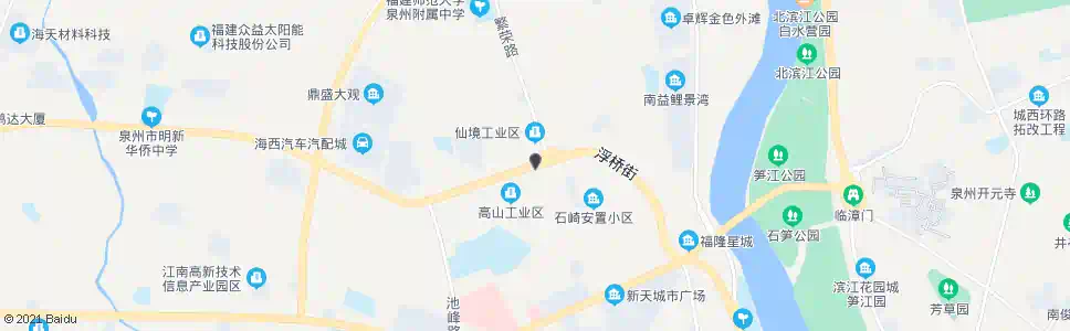 泉州浮桥街口_公交站地图_泉州公交_妙搜公交查询2025