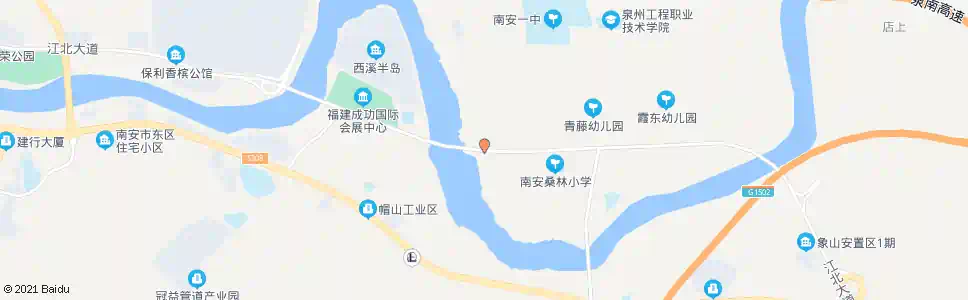 泉州梁安大桥西_公交站地图_泉州公交_妙搜公交查询2025