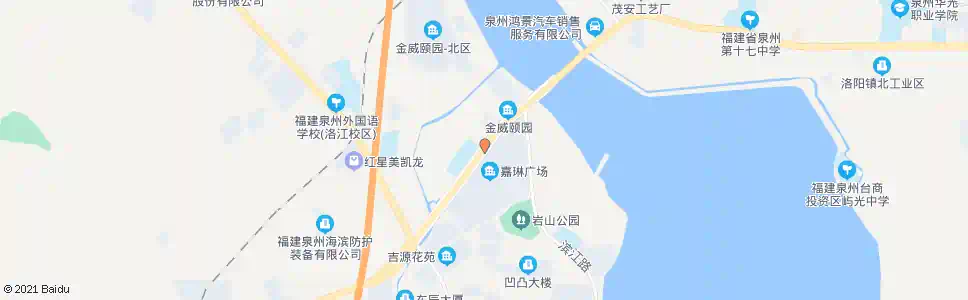 泉州航空旅游城_公交站地图_泉州公交_妙搜公交查询2025