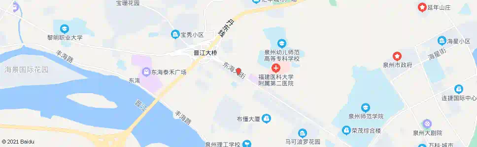 泉州东海滨城_公交站地图_泉州公交_妙搜公交查询2025
