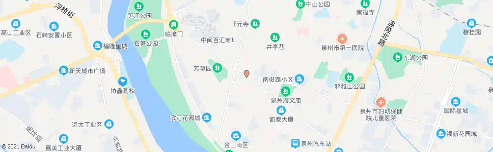 泉州新门菜市_公交站地图_泉州公交_妙搜公交查询2025